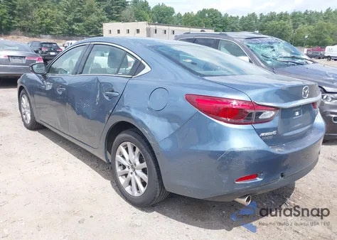 2016 Mazda Mazda6 I Sport из США, поврежденный, VIN JM1GJ1U50G1466331